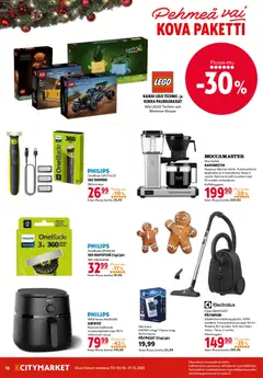 K-Citymarket-mainoslehti voimassa 18.12.2025 alkaen | Sivu: 18 | Tuotteet: Kahvinkeitin, Trimmeri