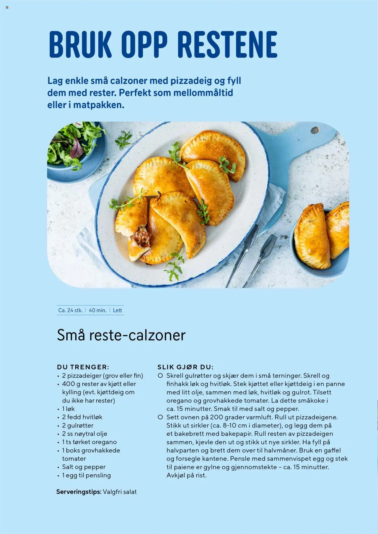  | Side: 28 | Produkter: Salat, Løk, Oregano, Hvitløk