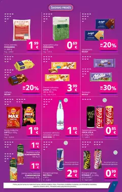 AIBE leidinys galioja nuo 23.04.2026 | Puslapis: 3 | Prekių: Šokoladas, Sultys, Ryžiai, Traškučiai