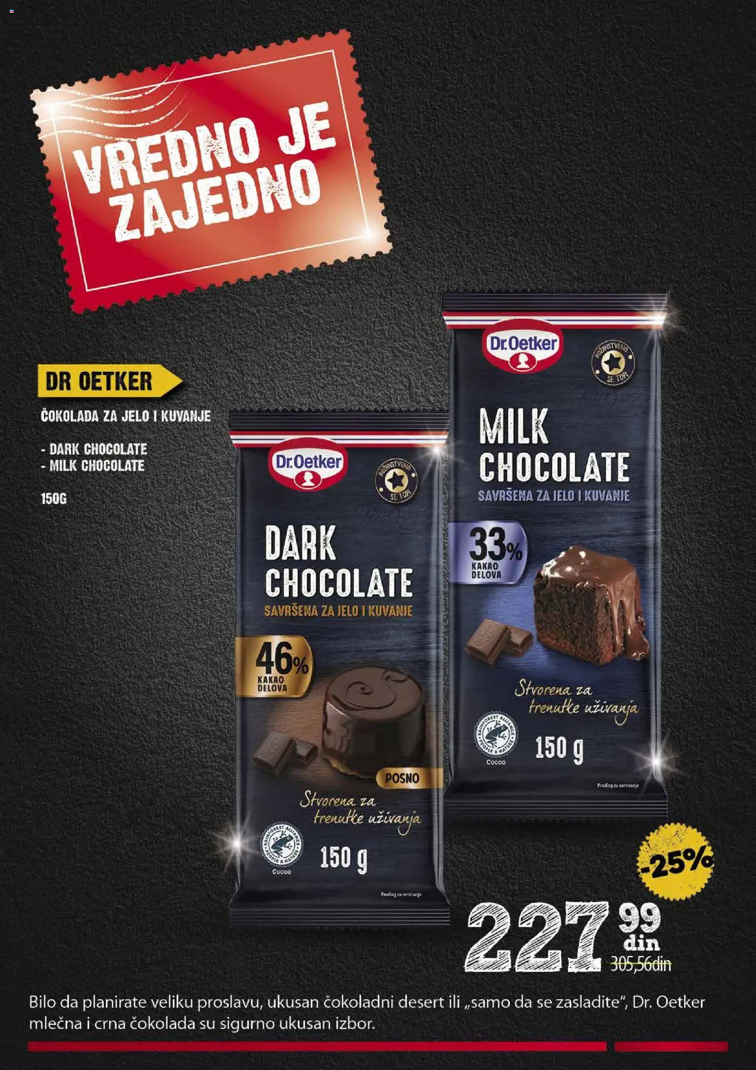 Idea katalog - važi od 19.03.2026 | Strana: 19 | Proizvode: Dr. Oetker, Čokolada