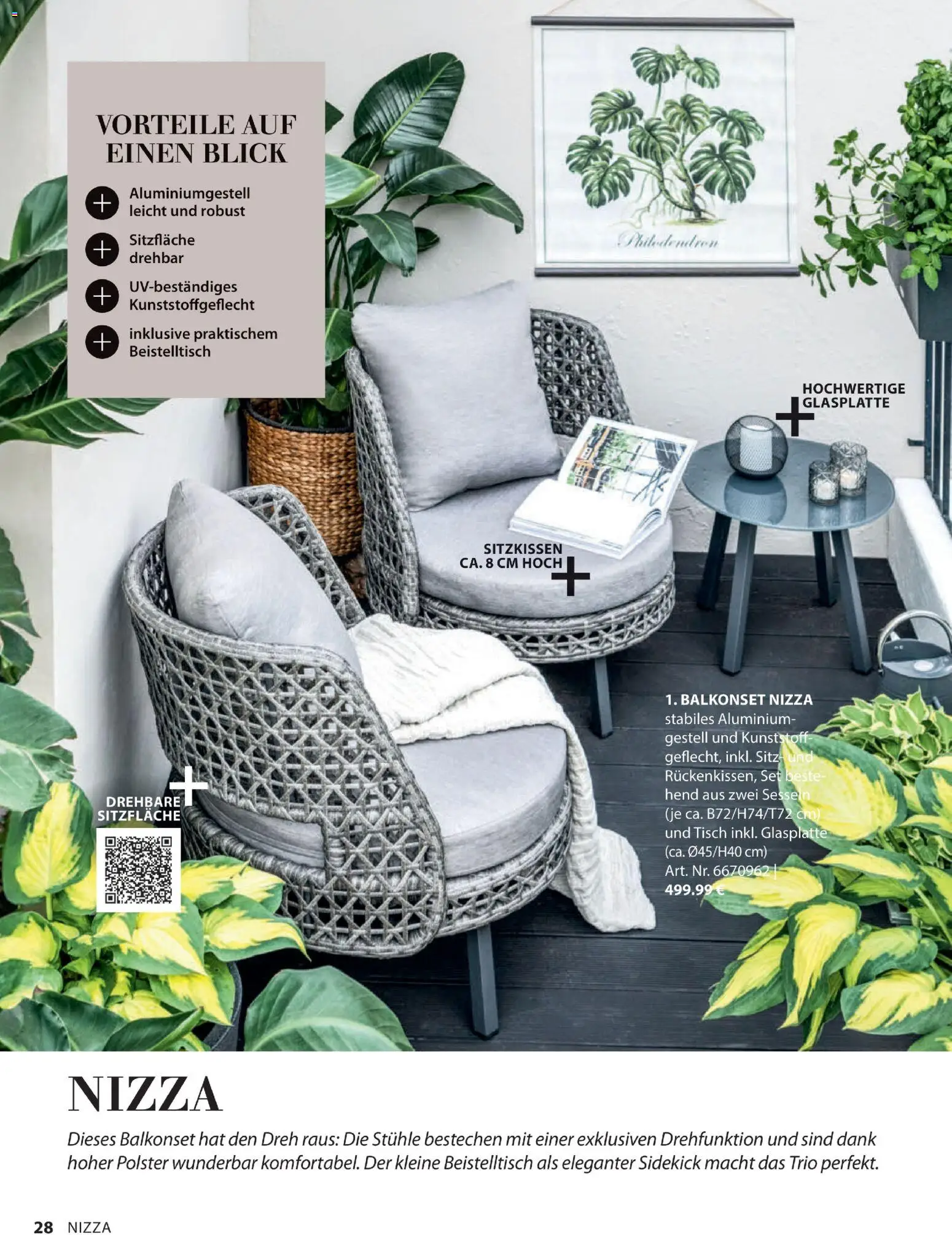 Dehner Gartenmöbel Trends 2026 gültig ab 29.01.2026 | Seite: 28 | Produkte: Tisch