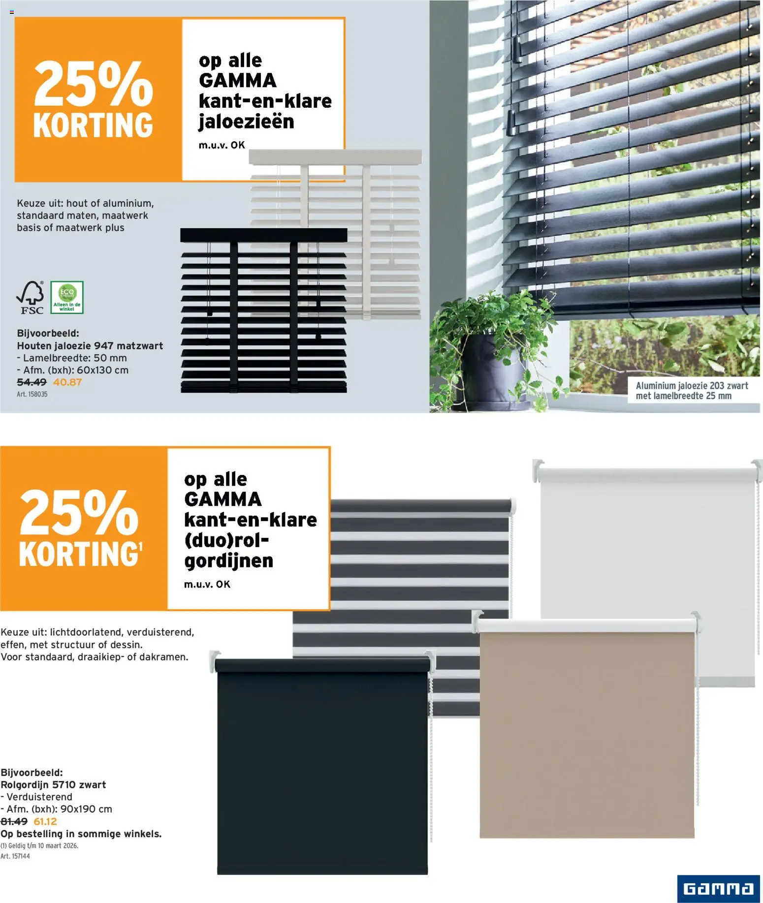 {H1} | Pagina: 14 | Producten: Gordijnen