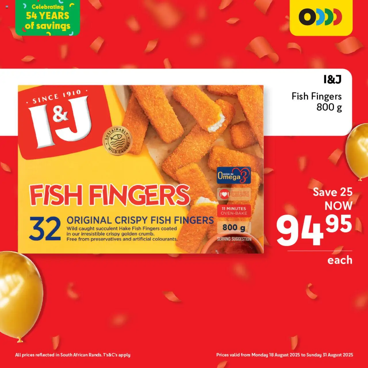 Makro After Party Frozen Food │ valid from 18.08.2025 | Page: 16 | Products: Fish