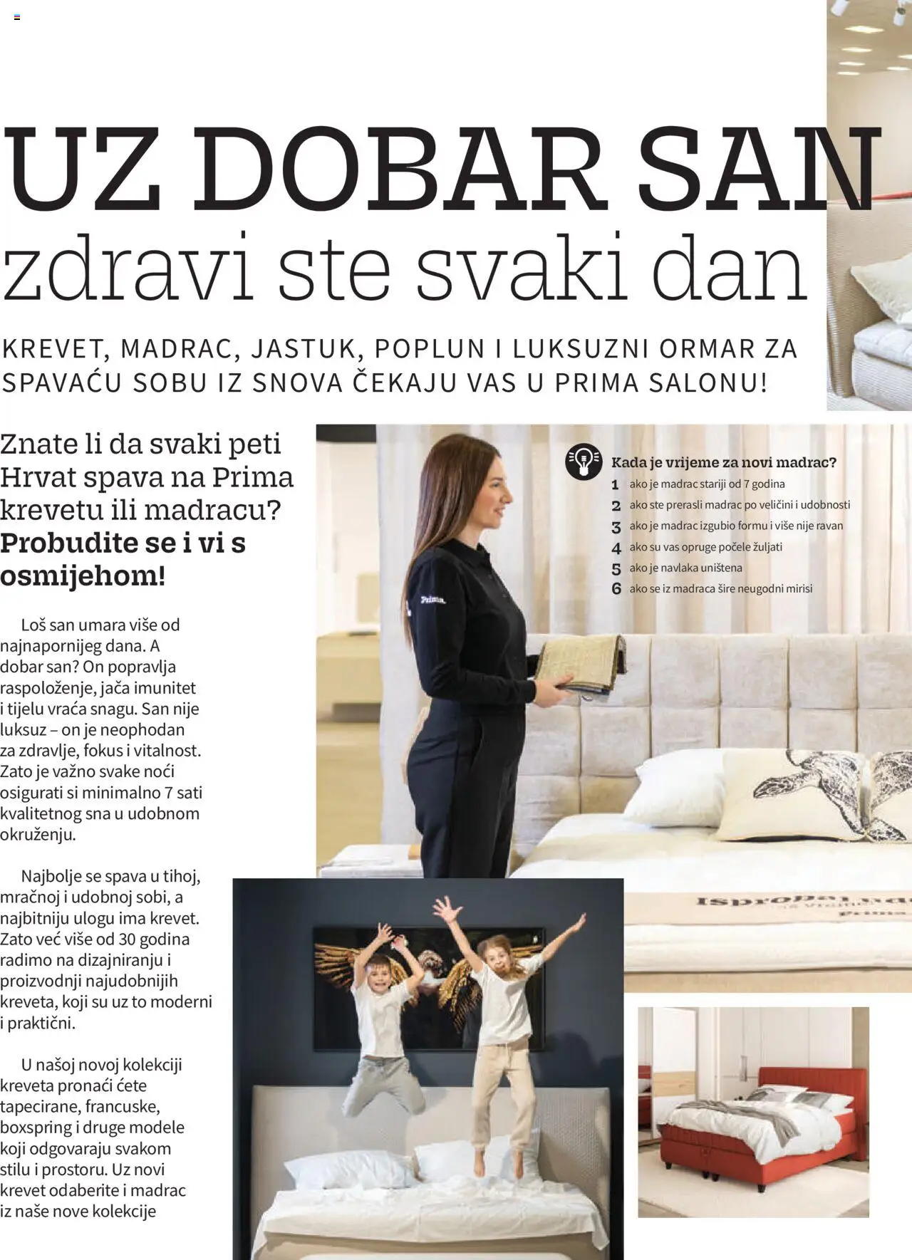 Prima katalog | vrijedi od 01.10.2025 | Stranica: 2 | Proizvodi: Krevet, Madrac, Ormar, Poplun