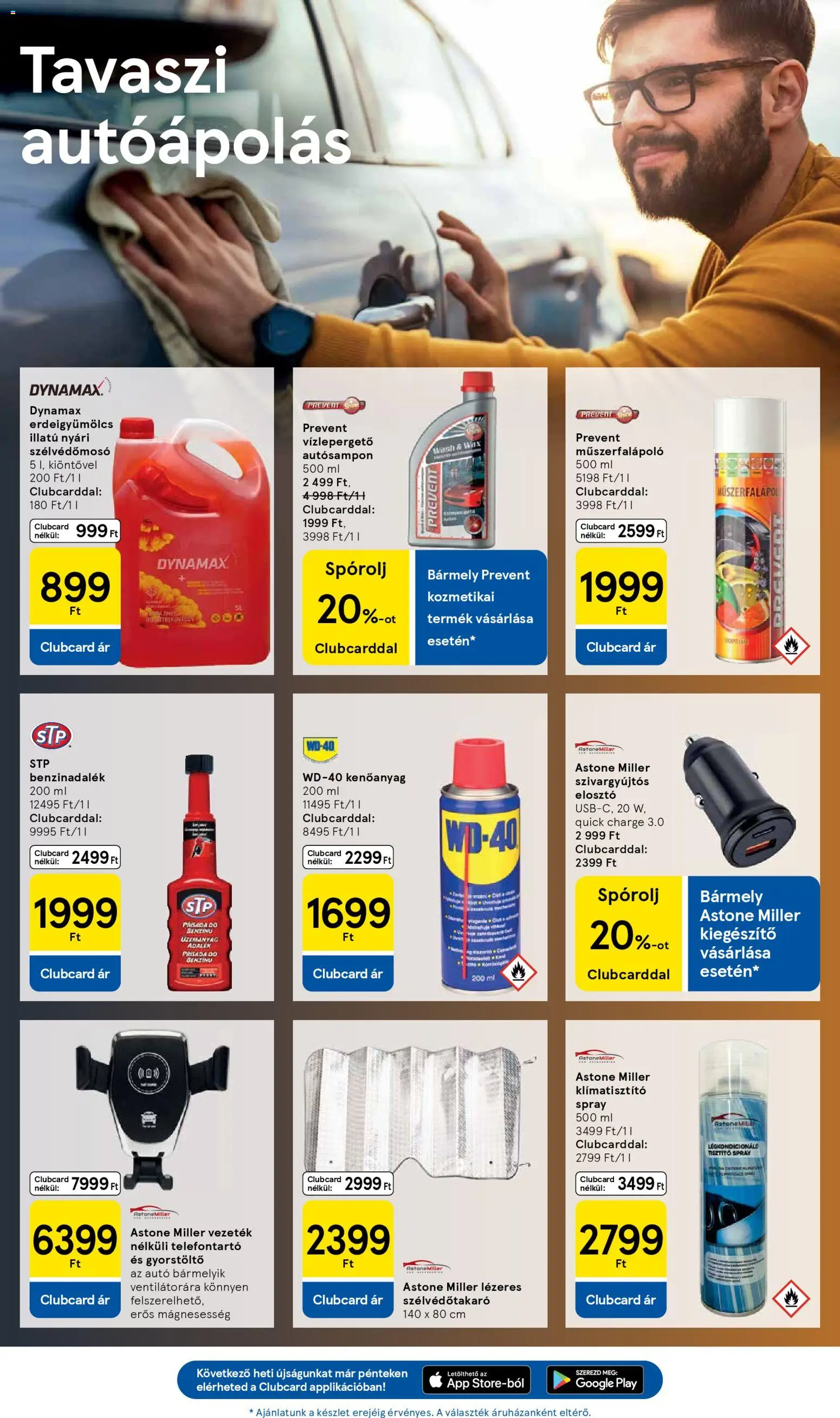 Tesco akciós ujság - amely érvényes a következő dátumtól: 07.04.2026 | Oldal: 33 | Termékek: Gyorstöltő, Légkondicionáló