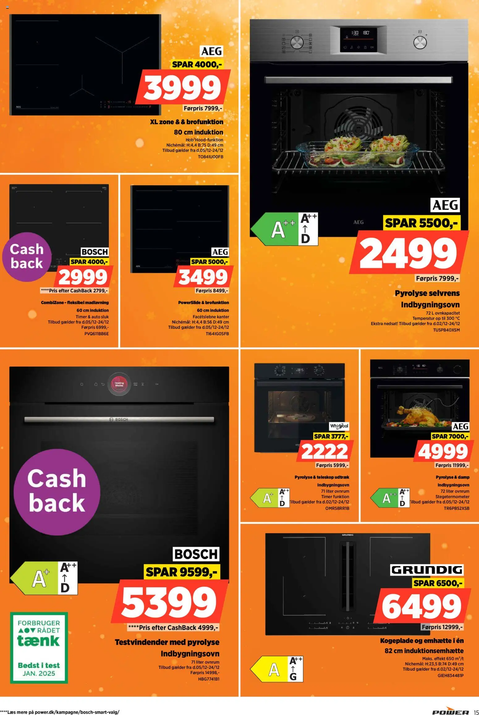 Power tilbudsavis – gyldig fra 02.12.2025 | Side: 15 | Produkter: Kogeplade
