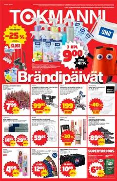Tokmanni-mainoslehti voimassa 15.09.2025 alkaen