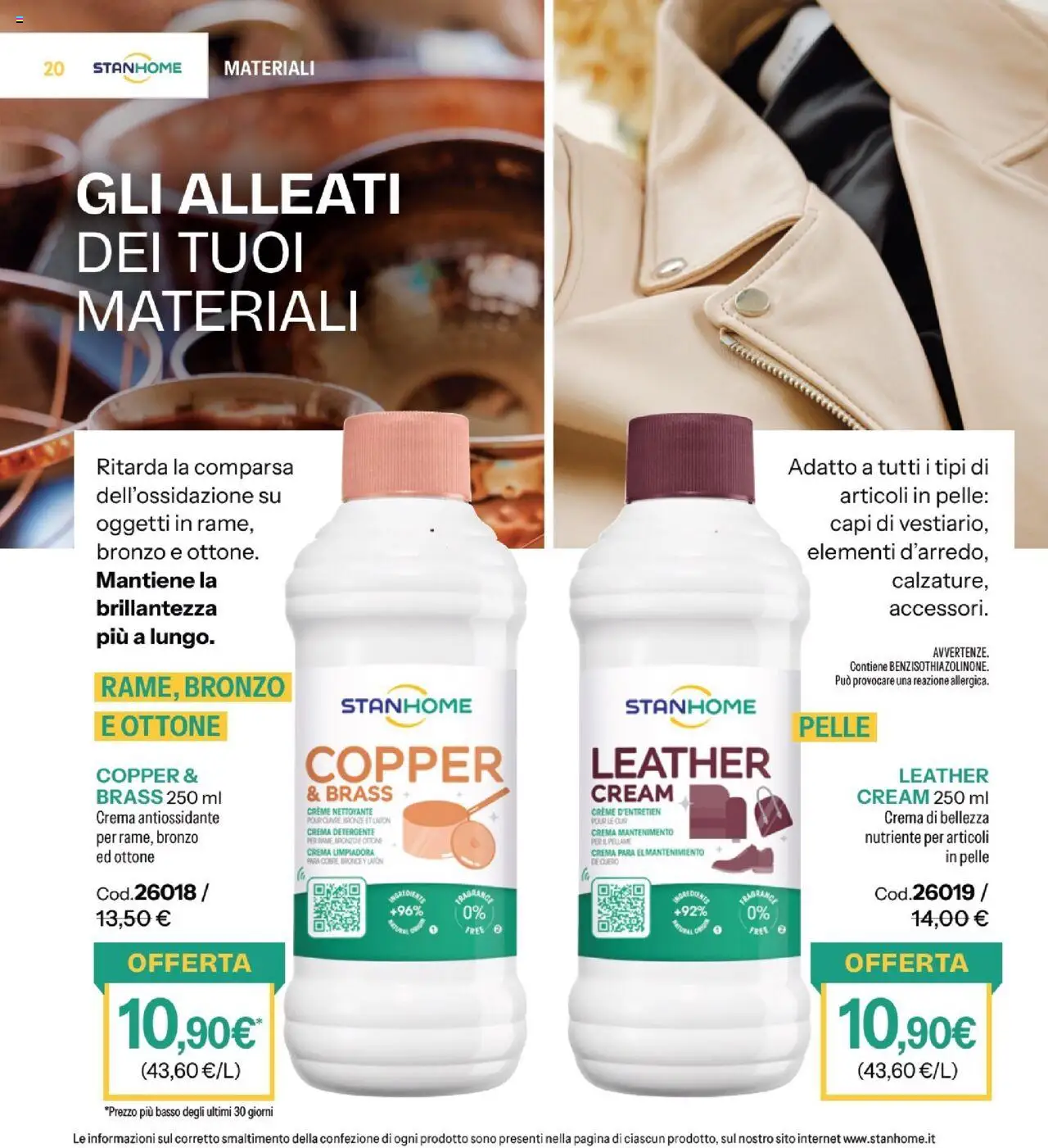 Volantino Stanhome del 30.09.2025 | Pagina: 22 | Prodotti: Crema, Detergente