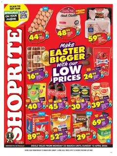Shoprite specials catalogue – valid from 23.03.2026