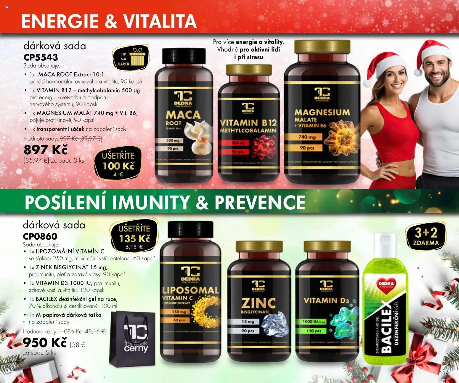 Nové Dedra akcie – leták je platný od 01.11.2025 | Strana: 19 | Produkty: Taška