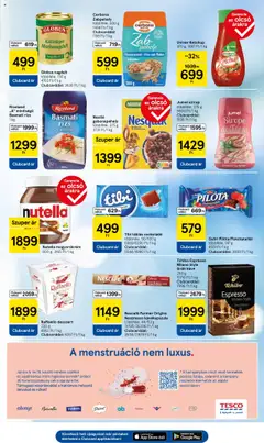 Tesco akciós ujság - amely érvényes a következő dátumtól: 12.06.2025 | Oldal: 5 | Termékek: Farmer, Gabonapehely, Basmati rizs, Ketchup