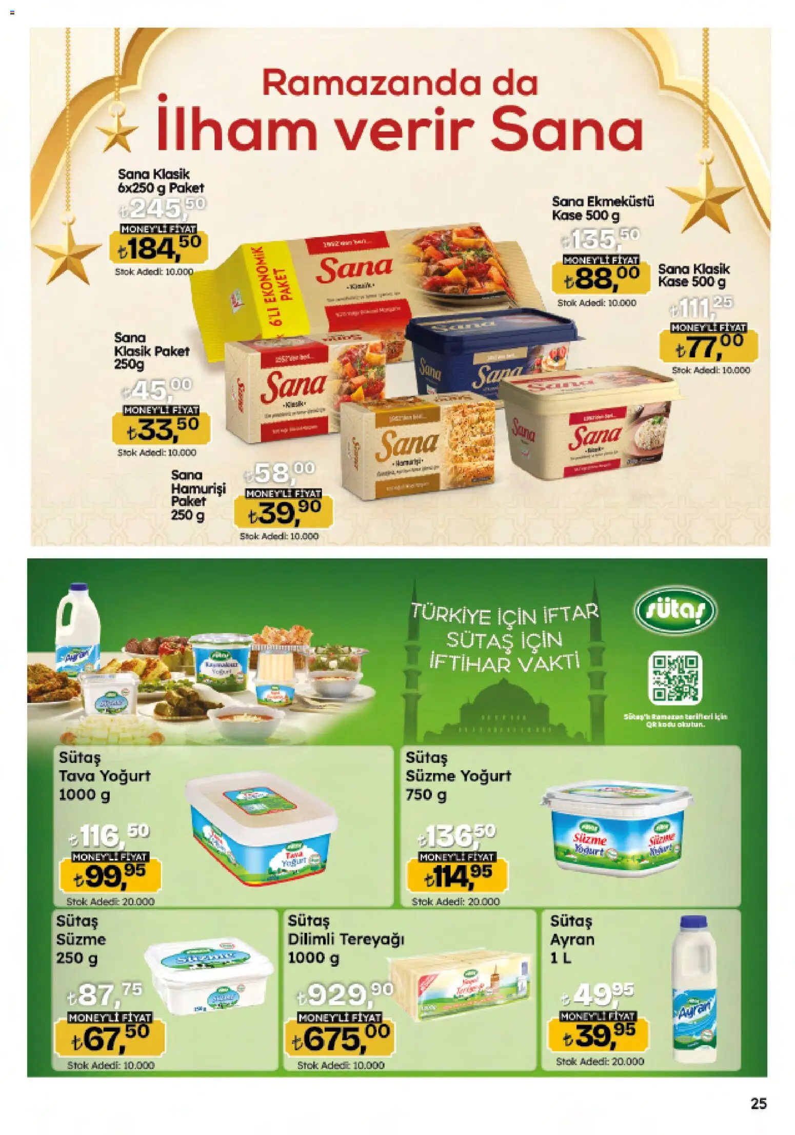 Migros Katalog - Migroskop - 12.02.2026 tarihinden itibaren geçerlidir | Sayfa: 25 | Ürünler: Kaşe, Tereyağı, Yoğurt