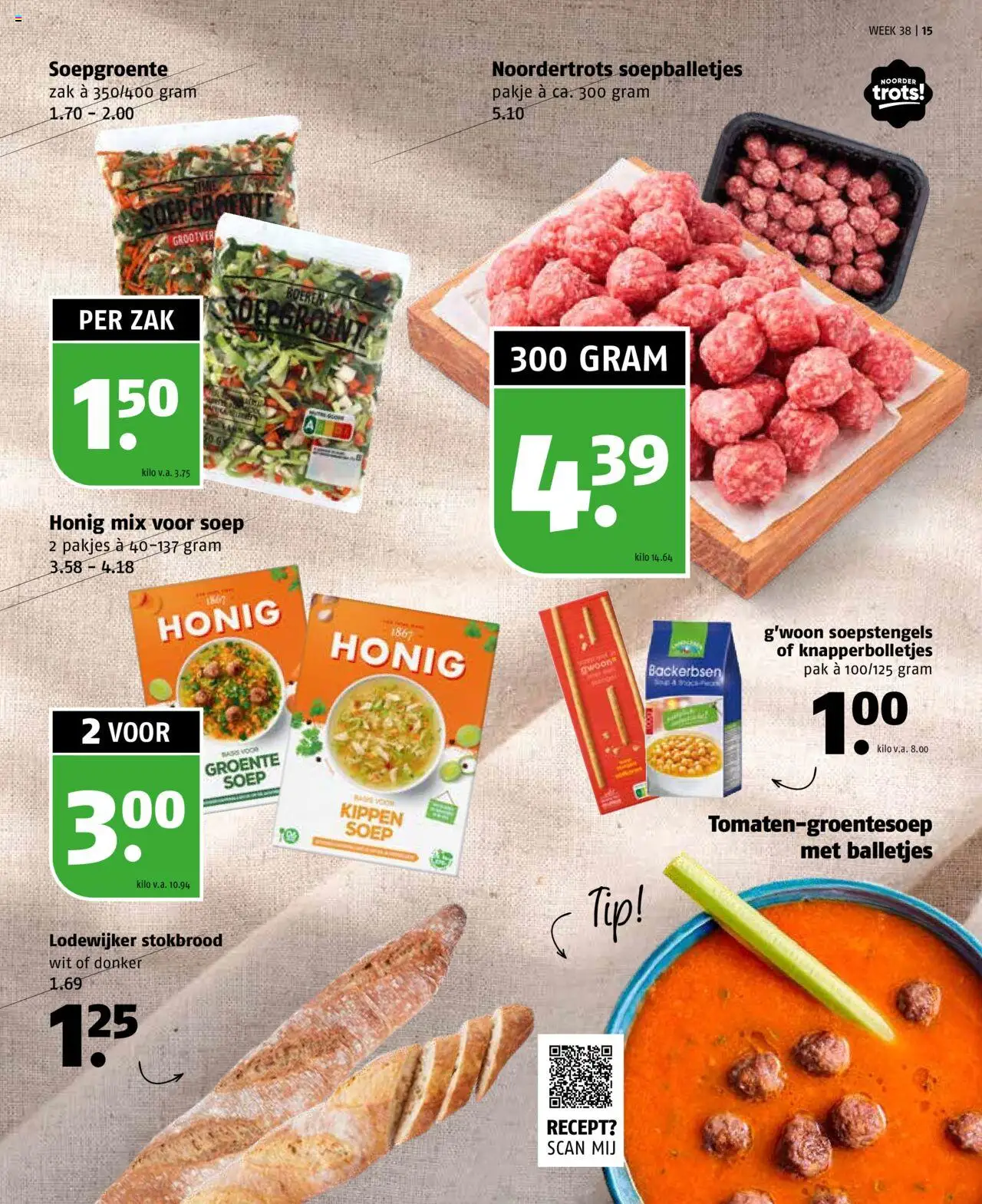  | Pagina: 15 | Producten: Stokbrood, Zak