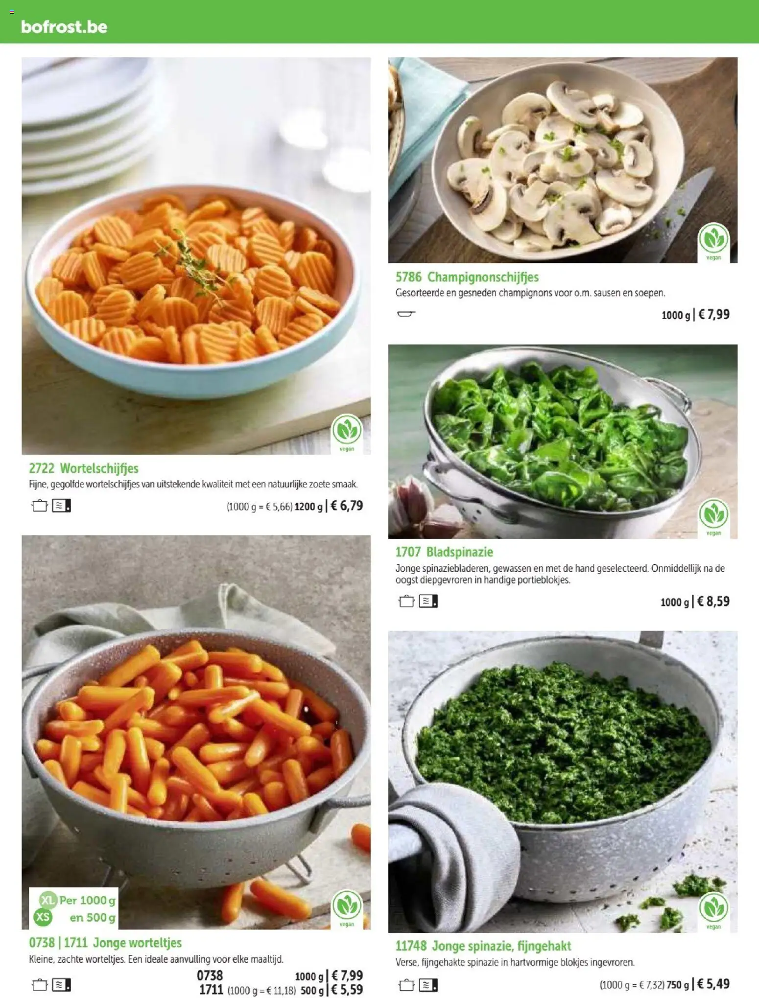 {H1} | Pagina: 36 | Producten: Spinazie