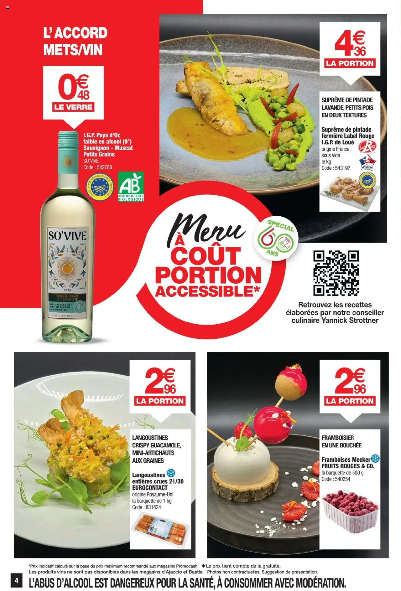  | Page: 4 | Produits: Base, Volaille, Pintade, Vin