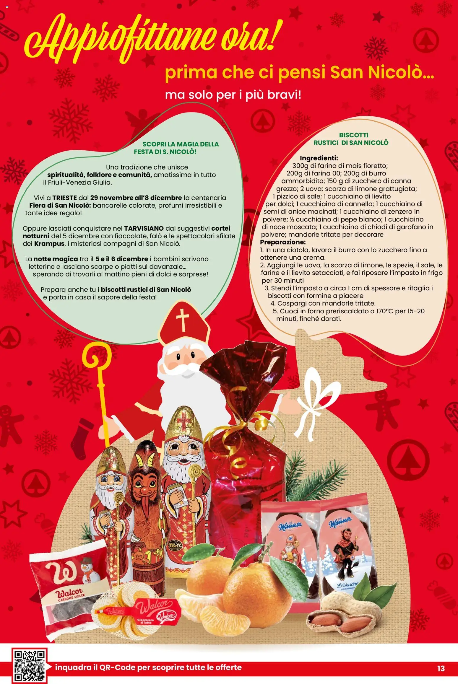 Volantino Despar del 25.11.2025 | Pagina: 13 | Prodotti: Biscotti, Burro, Mandorle, Chiodi