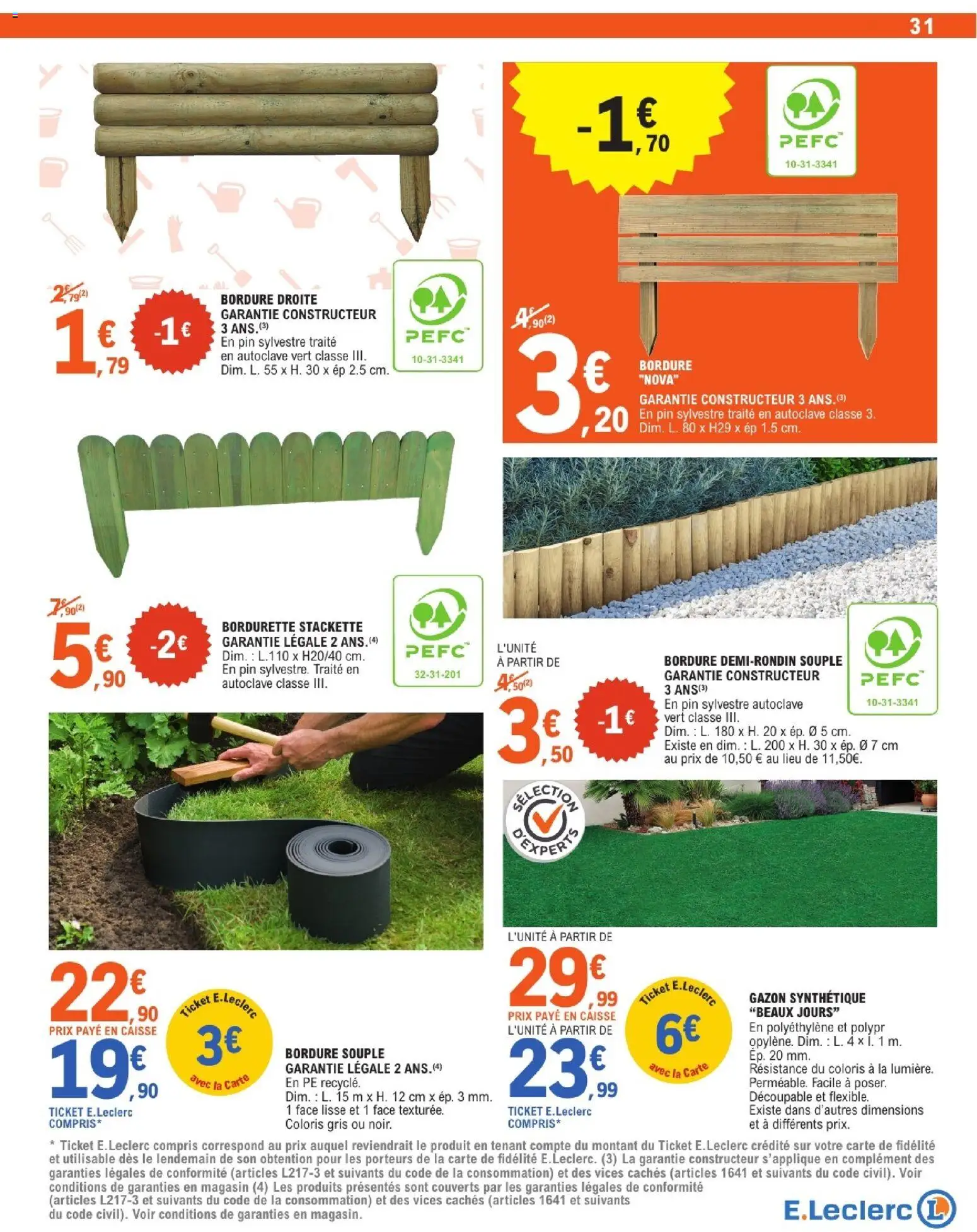 {H1} | Page: 31 | Produits: Gazon synthétique, Gazon