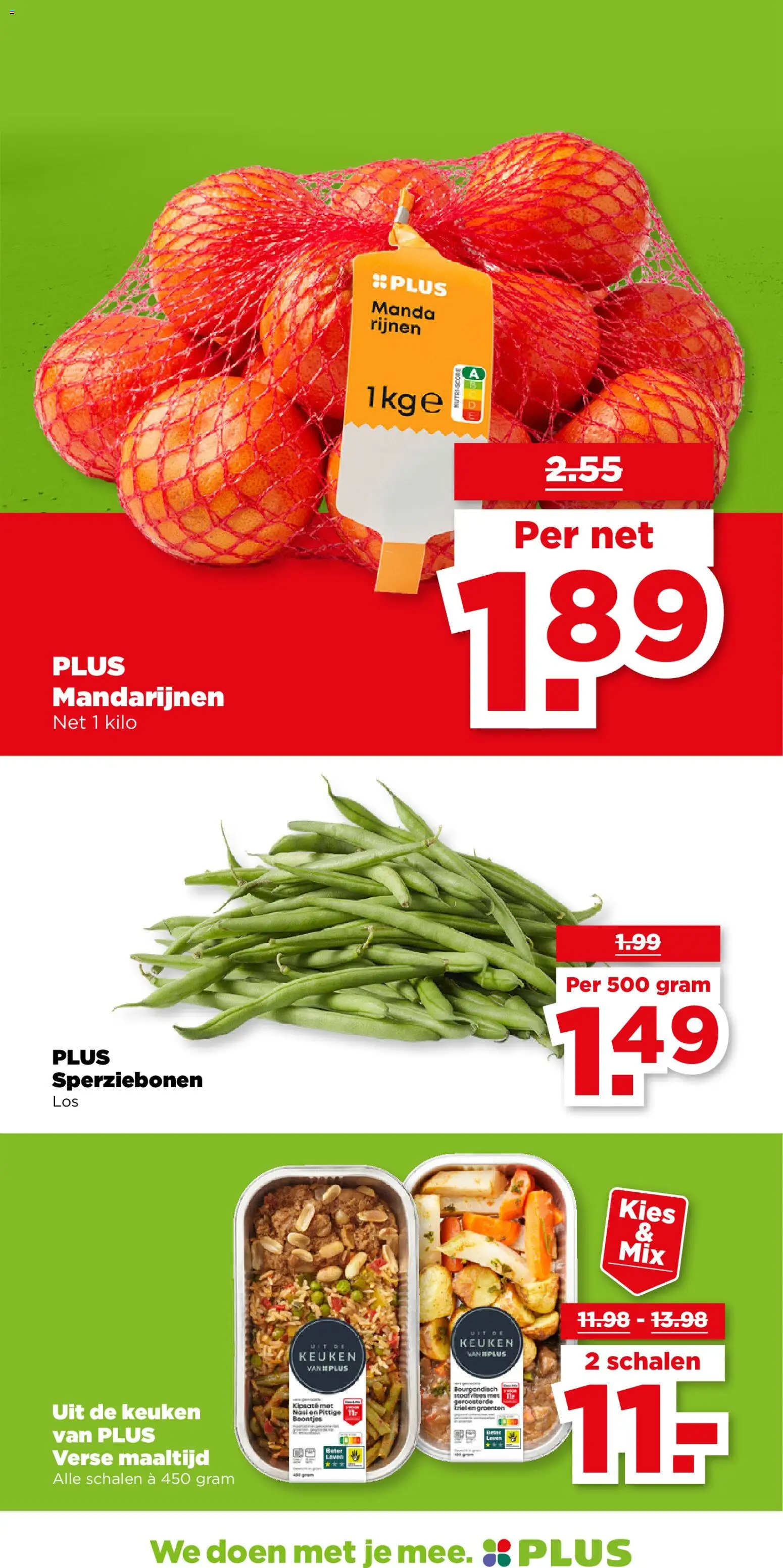 {H1} | Pagina: 9 | Producten: Mandarijnen, Stoofvlees, Fruit, Groenten