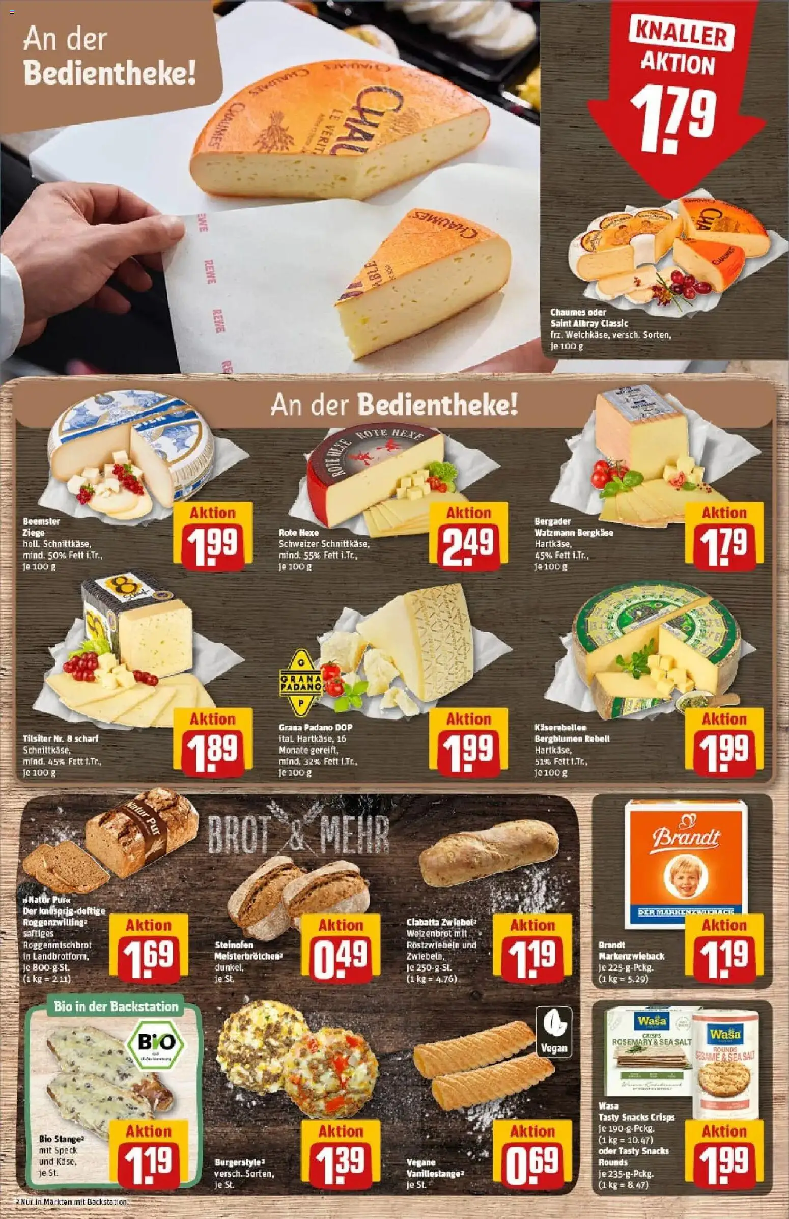 Rewe prospekt Köln / Bickendorf	 – gültig ab 26.01.2026 | Seite: 11 | Produkte: Burger, Zwiebeln, Brot