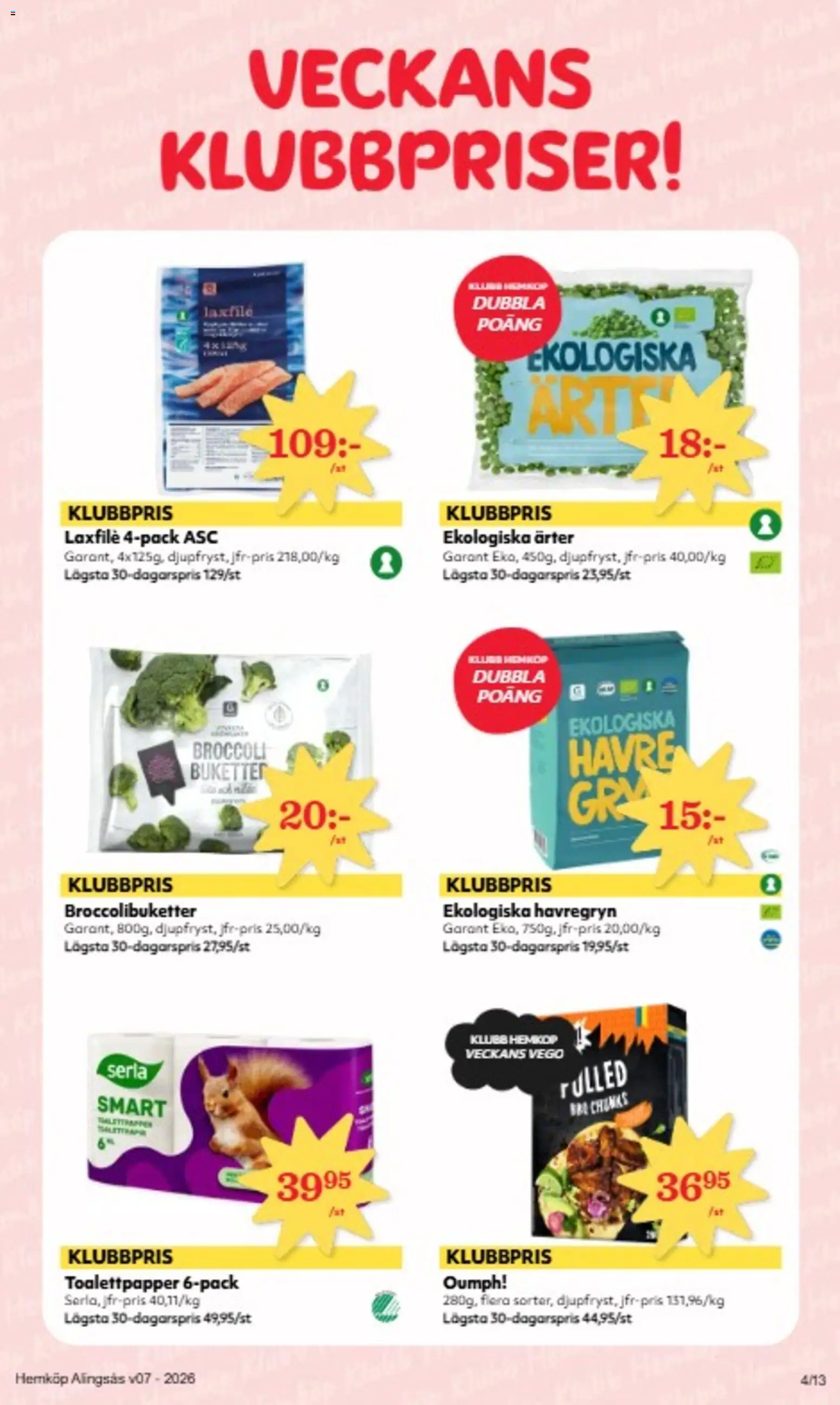 Hemköp reklamblad aktuell från 09.02.2026 | Sida: 4