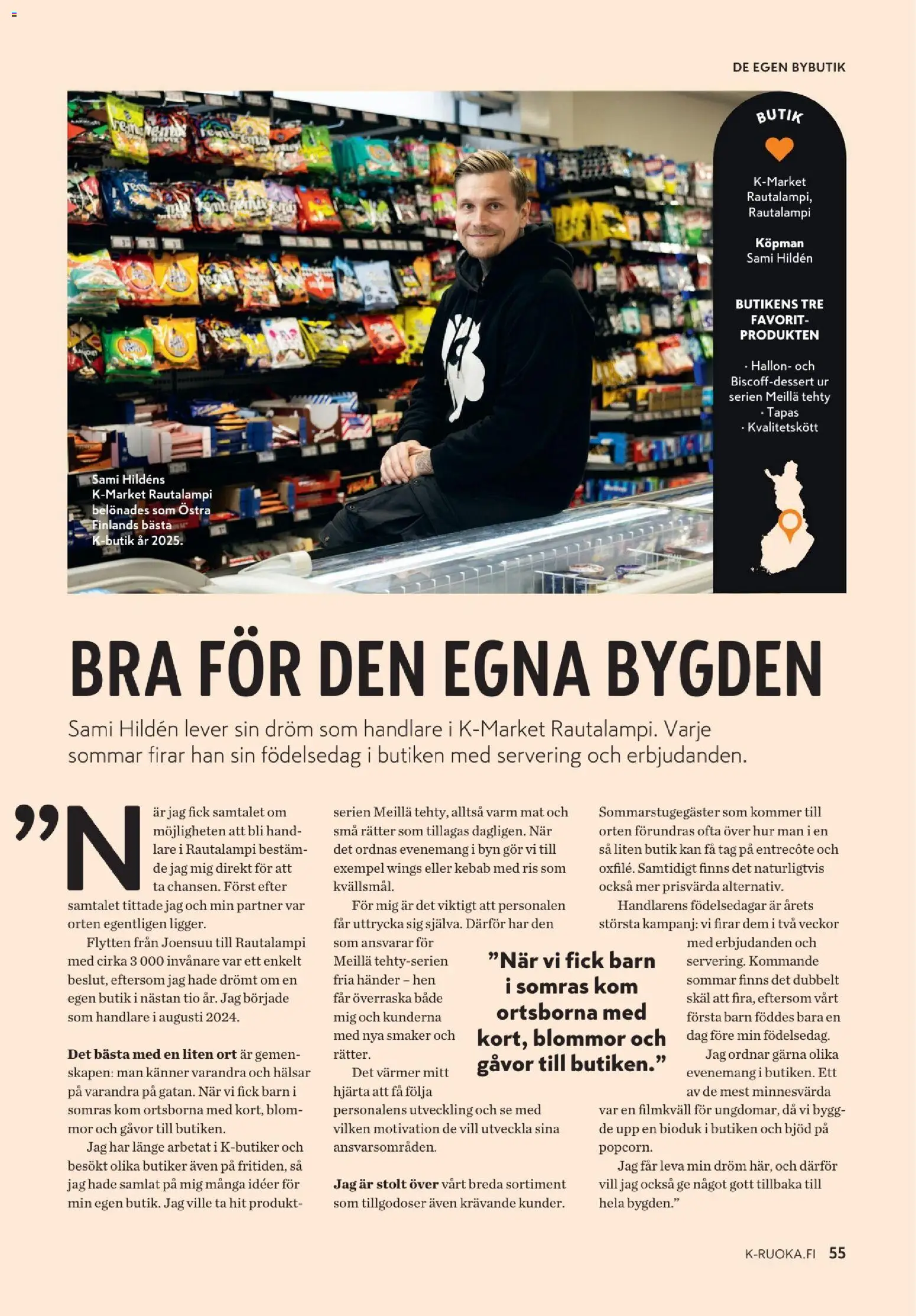 K-Market tarjoukset - K-mat – voimassa 06.05.2026 alkaen | Sivu: 55 | Tuotteet: Entrecote