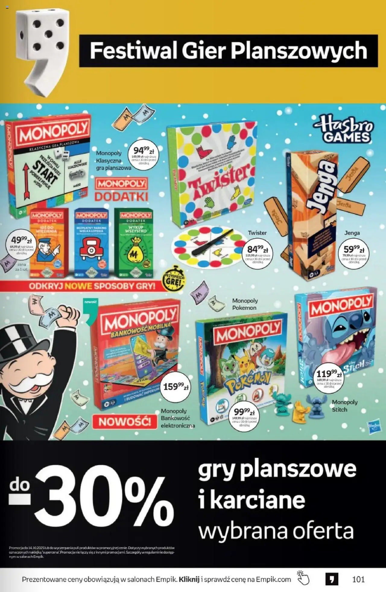 Empik promocje - Tom kultury Zabawki od 24.09.2025 | Strona: 15 | Produkty: Gra, Gry