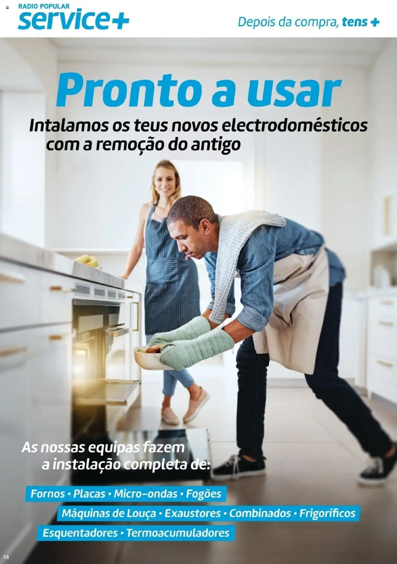 Radio Popular - Especial Eletrodomésticos Encastre │ válido de 07.10.2025 | Página: 18 | Produtos: Rádio, Microondas