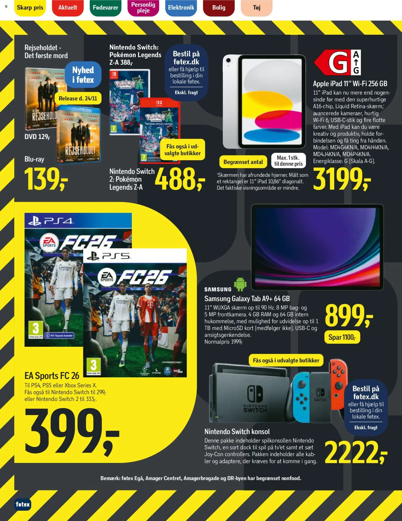 Føtex tilbudsavis – gyldig fra 21.11.2025 | Side: 6 | Produkter: RAM, Søm, Xbox, Spil