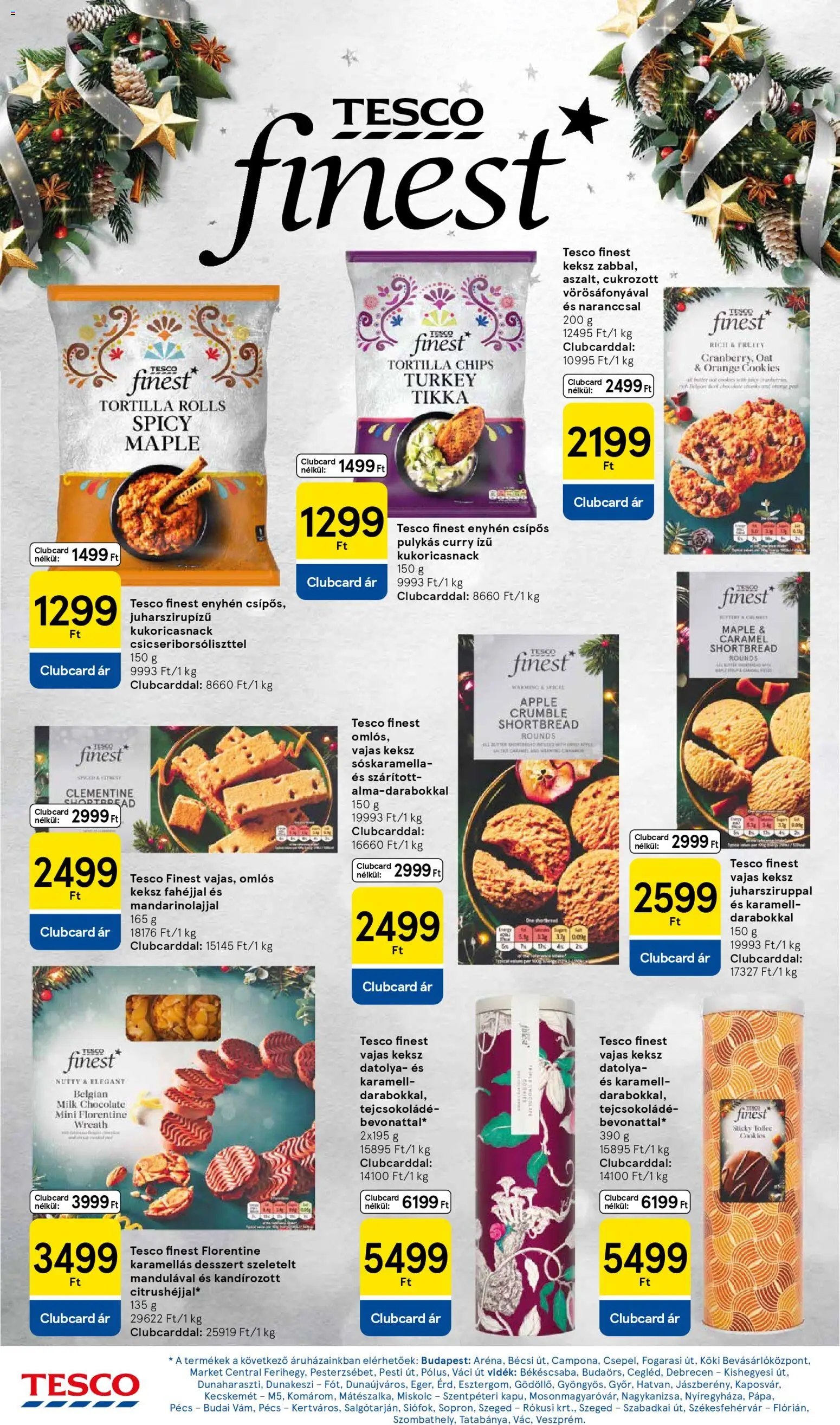 Tesco akciós ujság - amely érvényes a következő dátumtól: 20.11.2025 | Oldal: 10 | Termékek: Datolya, Chips, Tortilla, Tejcsokoládé
