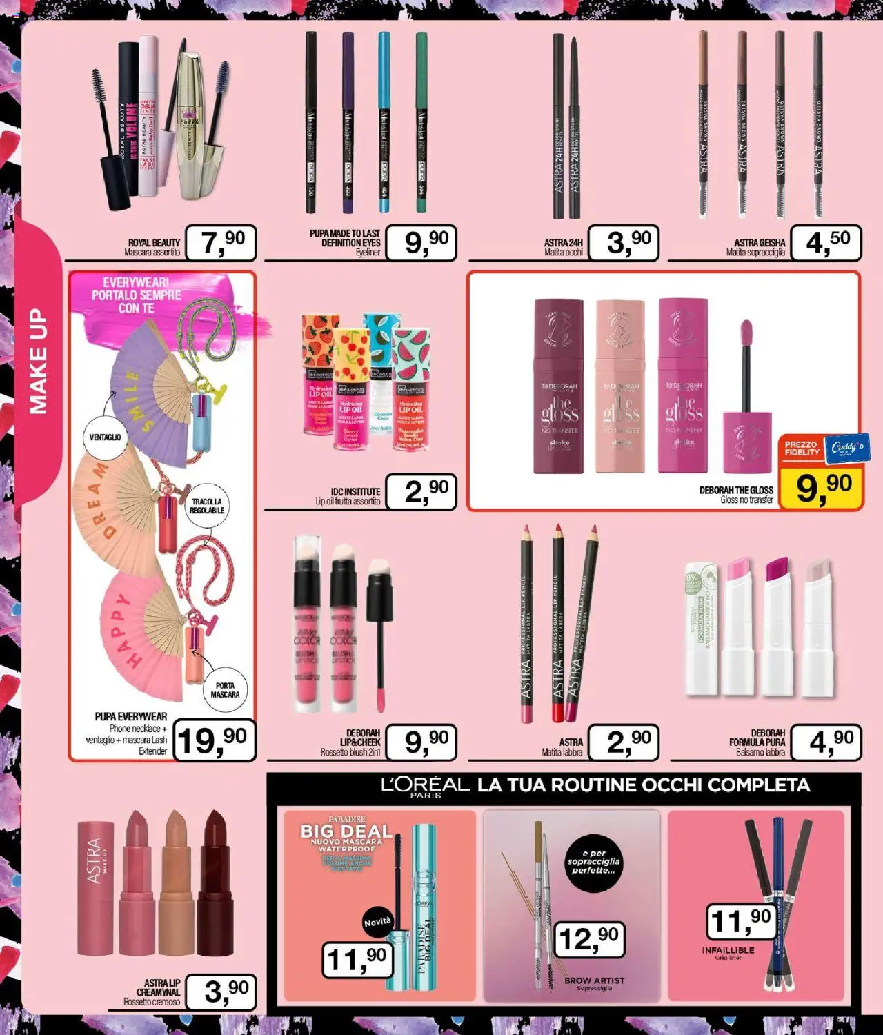 Volantino Caddy's del 31.07.2025 | Pagina: 12 | Prodotti: Eyeliner, Rossetto, Tè, The