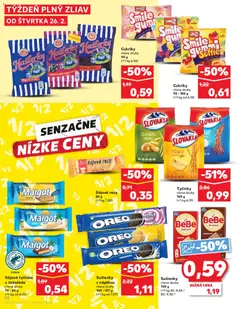 Kaufland leták platný od 26.02.2026 | Strana: 24 | Produkty: Ríbezle, Cukríky, Kakao