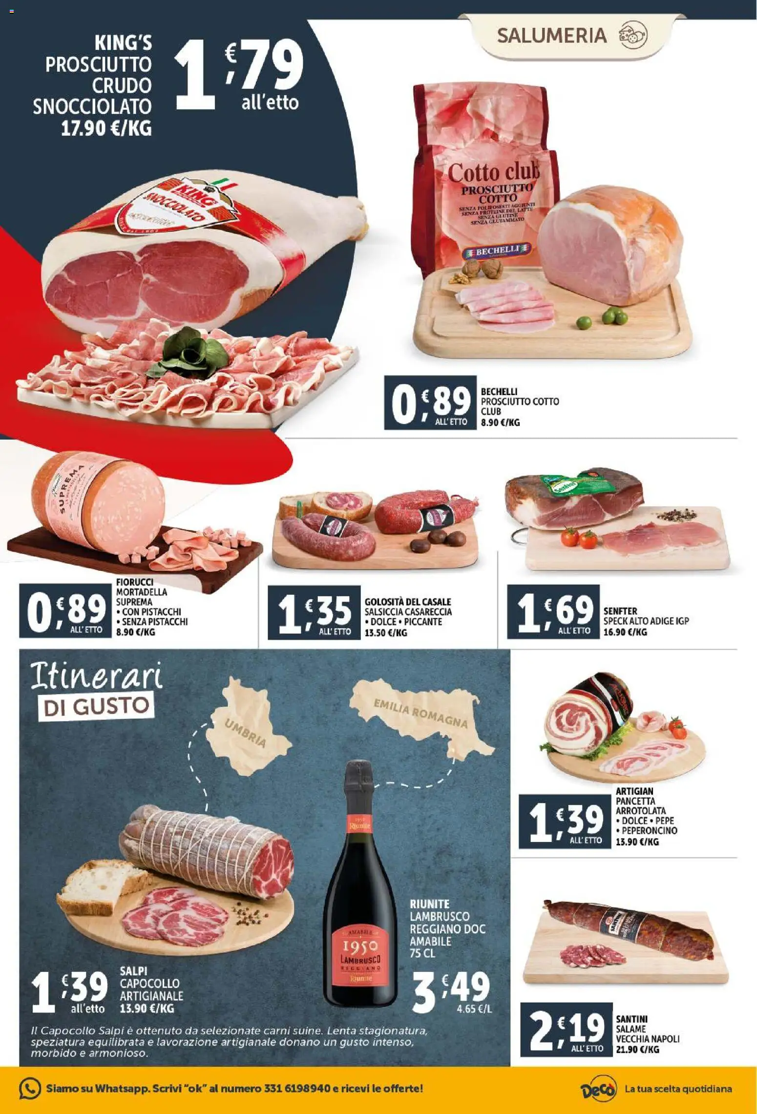 Volantino Decò del 20.01.2026 | Pagina: 3 | Prodotti: Speck, Pepe, Latte, Prosciutto