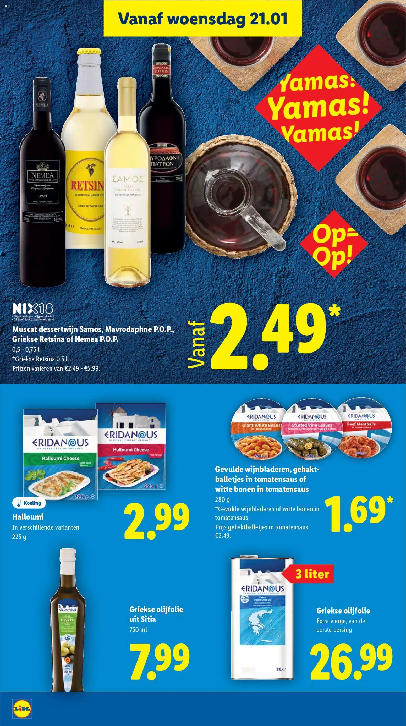 {H1} | Pagina: 19 | Producten: Gehakt, Olijfolie, Alcohol