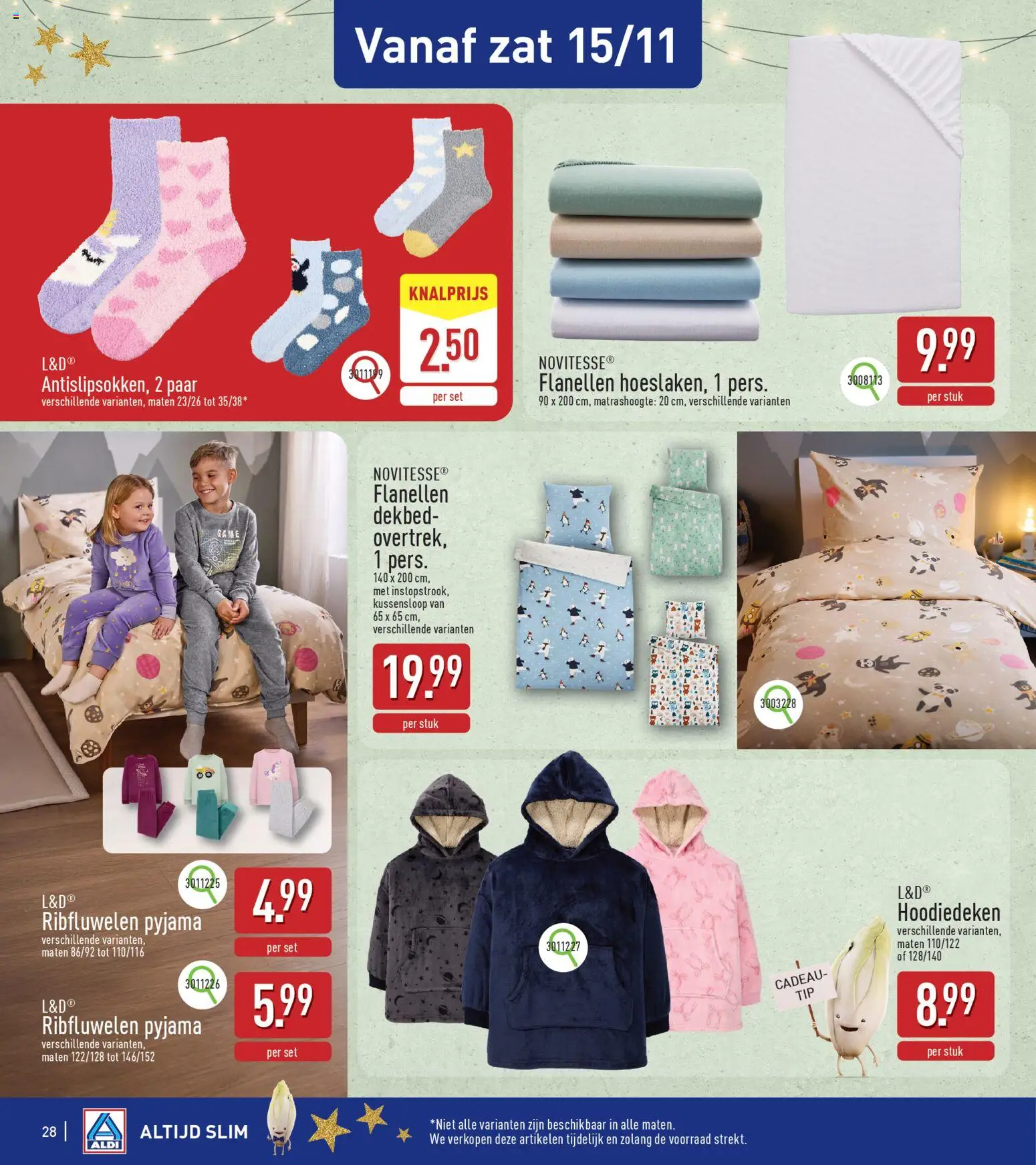 {H1} | Pagina: 28 | Producten: Dekbed, Pyjama