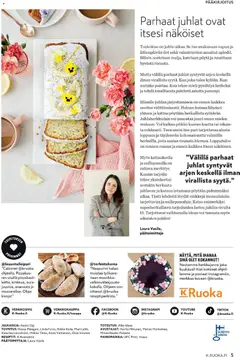 K-Supermarket-mainoslehti voimassa 06.05.2026 alkaen | Sivu: 5 | Tuotteet: Mustikka, Pöytä, Voi