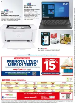 Volantino Ipercoop del 10.07.2025 | Pagina: 20 | Prodotti: Schermo, Notebook, Data, Presa