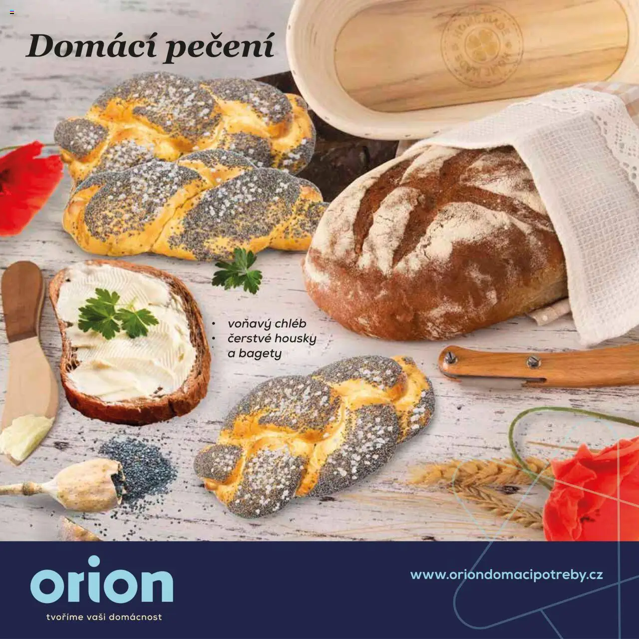 Orion katalog Domácí pečení od 01.03.2025 akční nabídka