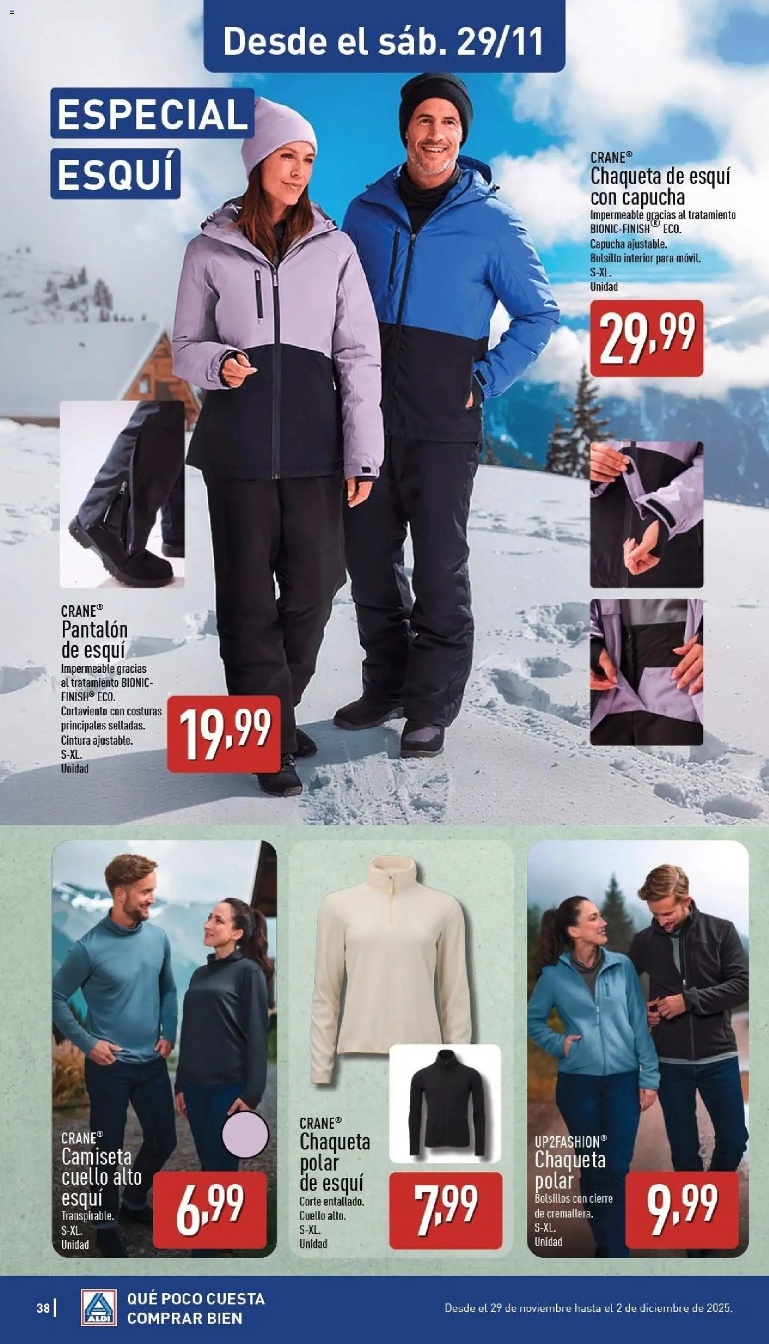 Aldi folleto Península │ válido desde el 24.11.2025 | Página: 38 | Productos: Chaqueta