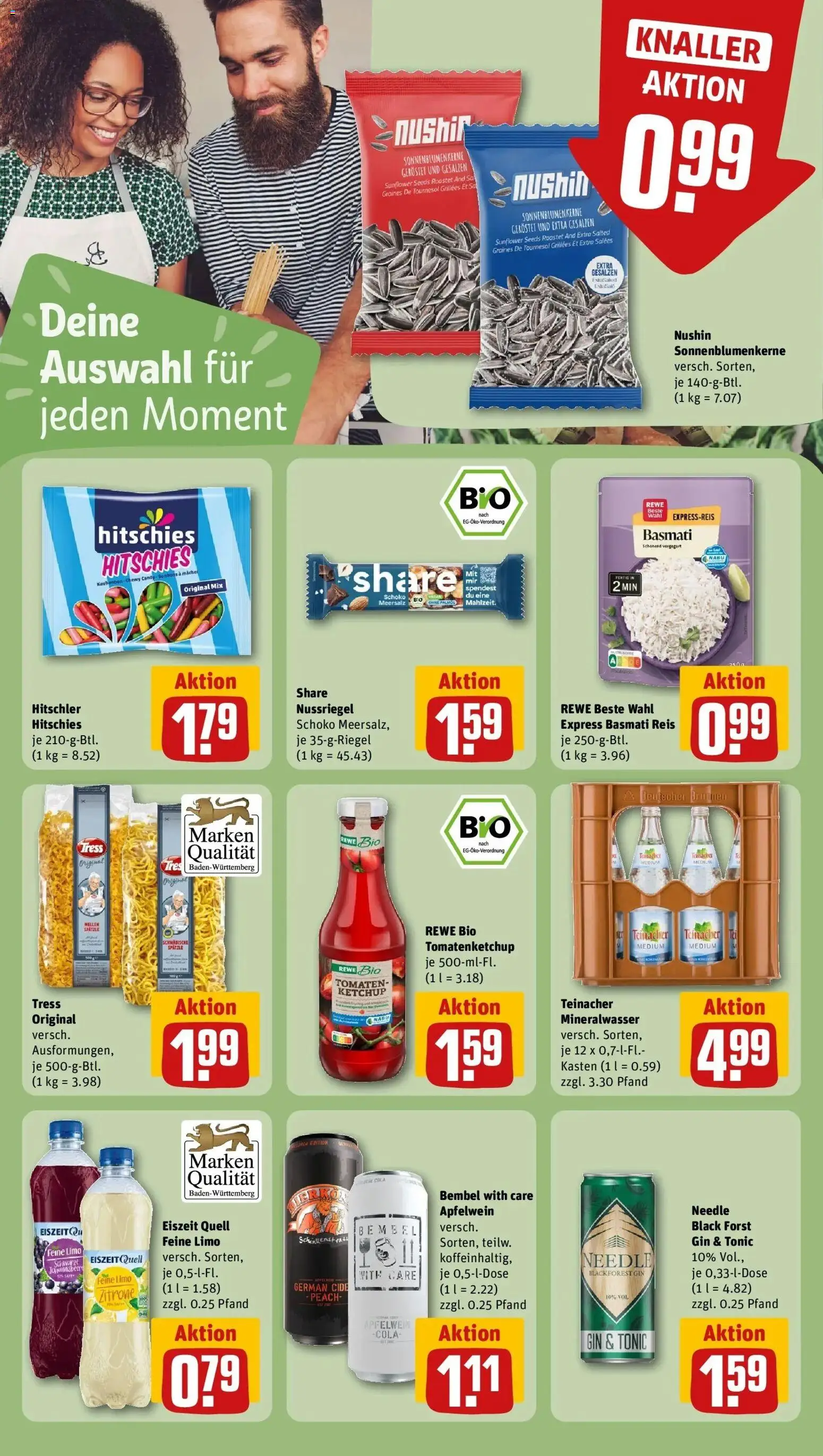 Rewe Prospekt Fridingen An Der Donau	 – gültig ab 05.04.2026 | Seite: 17 | Produkte: Cola, Mineralwasser, Zitrone, Ketchup