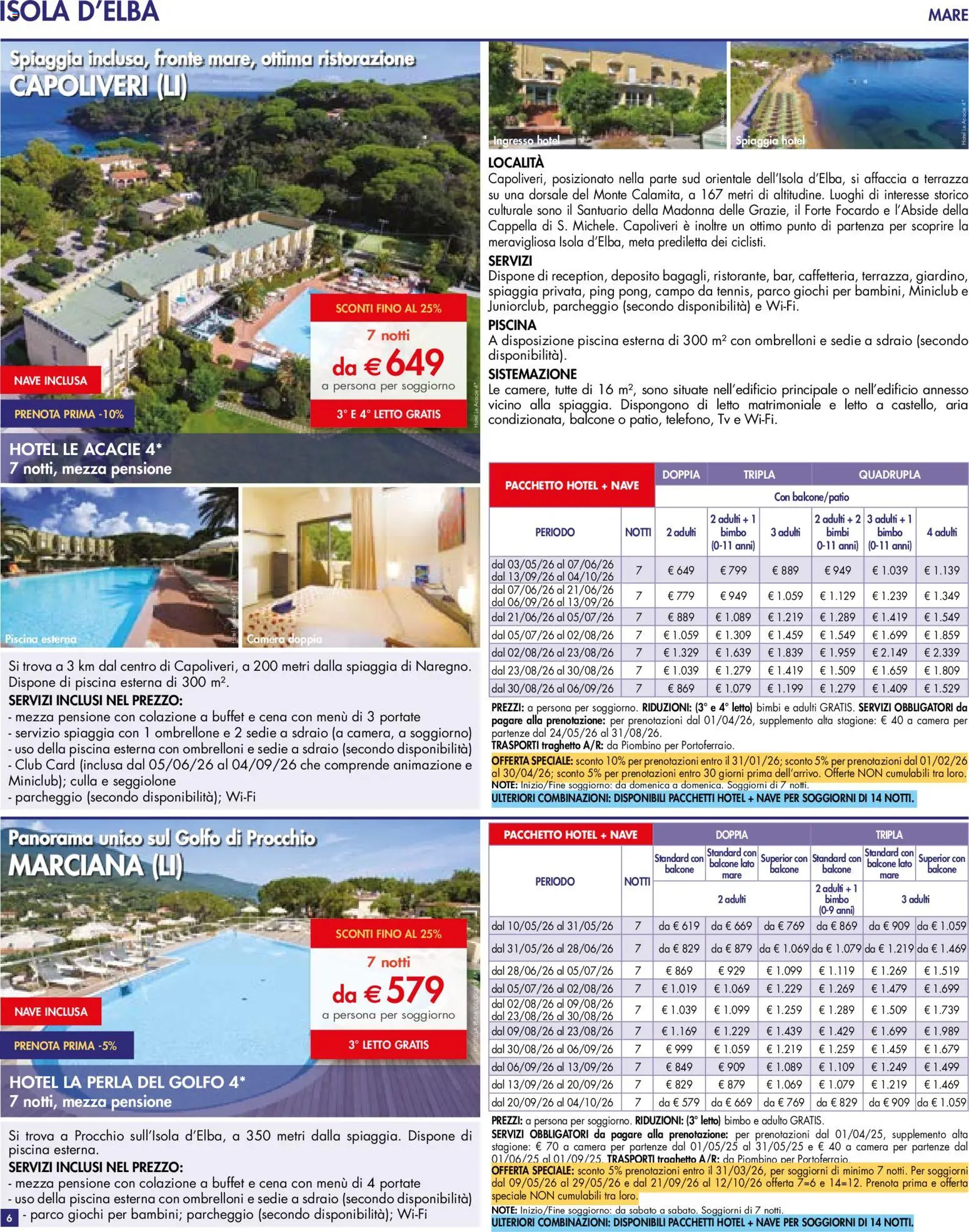 Volantino Esselunga S del 28.01.2026 | Pagina: 6 | Prodotti: Sdraio, Ombrellone, Piscina, Letto