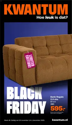 Kwantum - Black Friday - Voorbeeld van een folder van Kwantum, geldig van 24.11.2025
