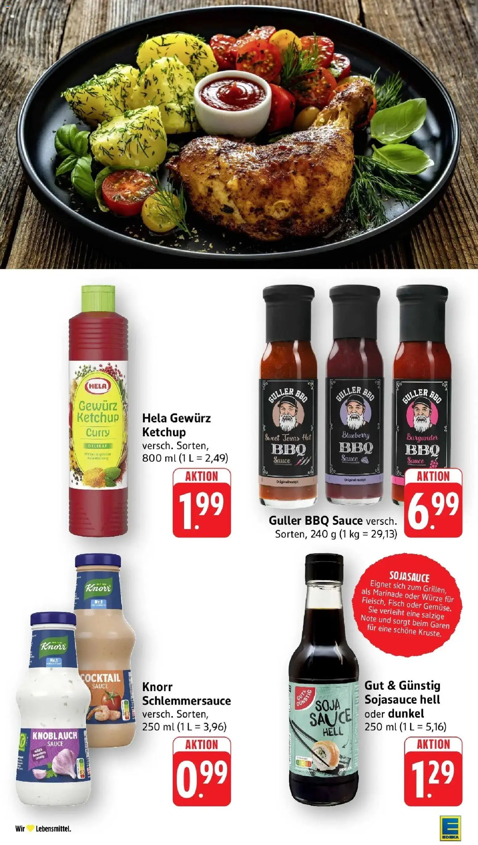 Angebote – gültig ab 27.04.2026 | Seite: 28 | Produkte: Knorr, Fisch, Knoblauch, Ketchup