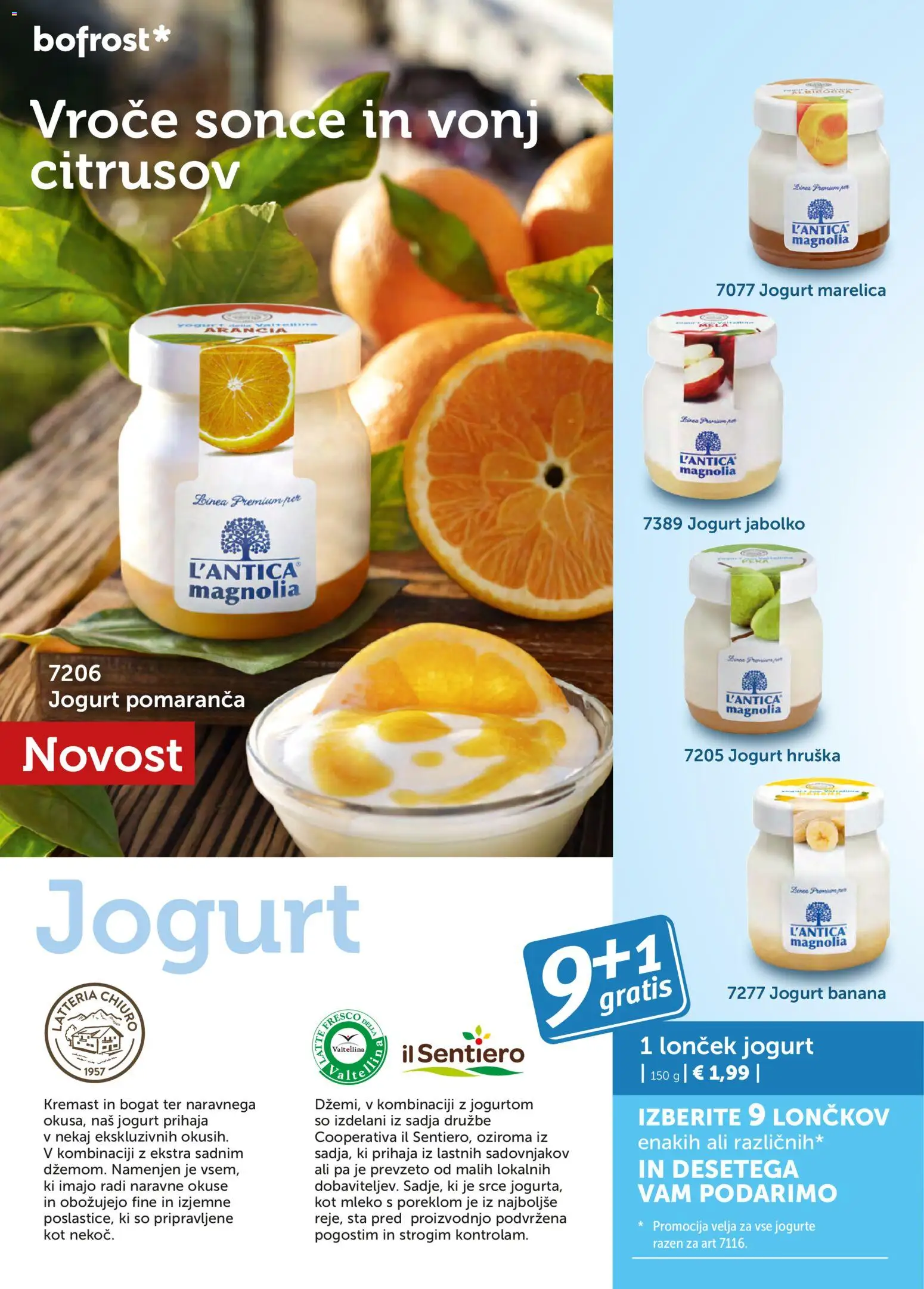 Novi Bofrost katalog ponudbe – veljaven od 04.03.2026 | Stran: 48 | Izdelki: Hruska, Mleko, Jogurt