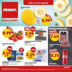 Anteprima del volantino Volantino PENNY	 valido a partire dal 14.08.2025