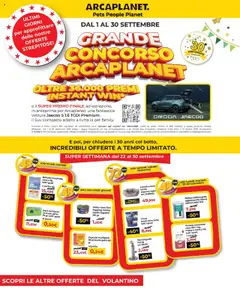 Anteprima del volantino Volantino Arcaplanet	 valido a partire dal 01.10.2025