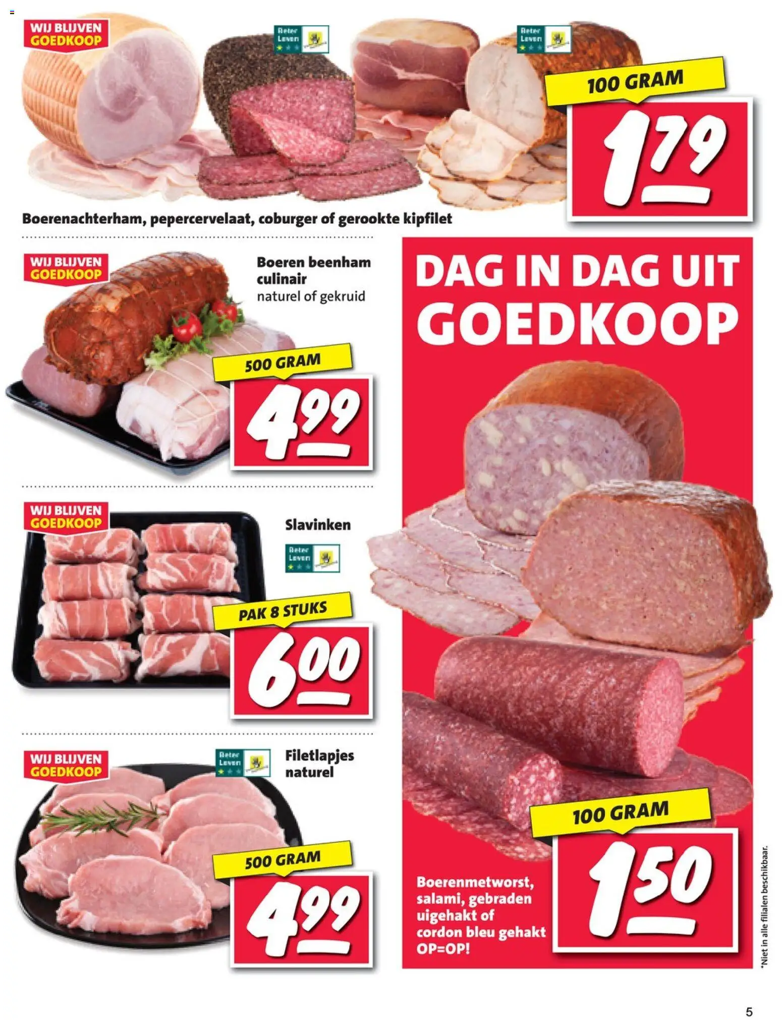 {H1} | Pagina: 5 | Producten: Gehakt