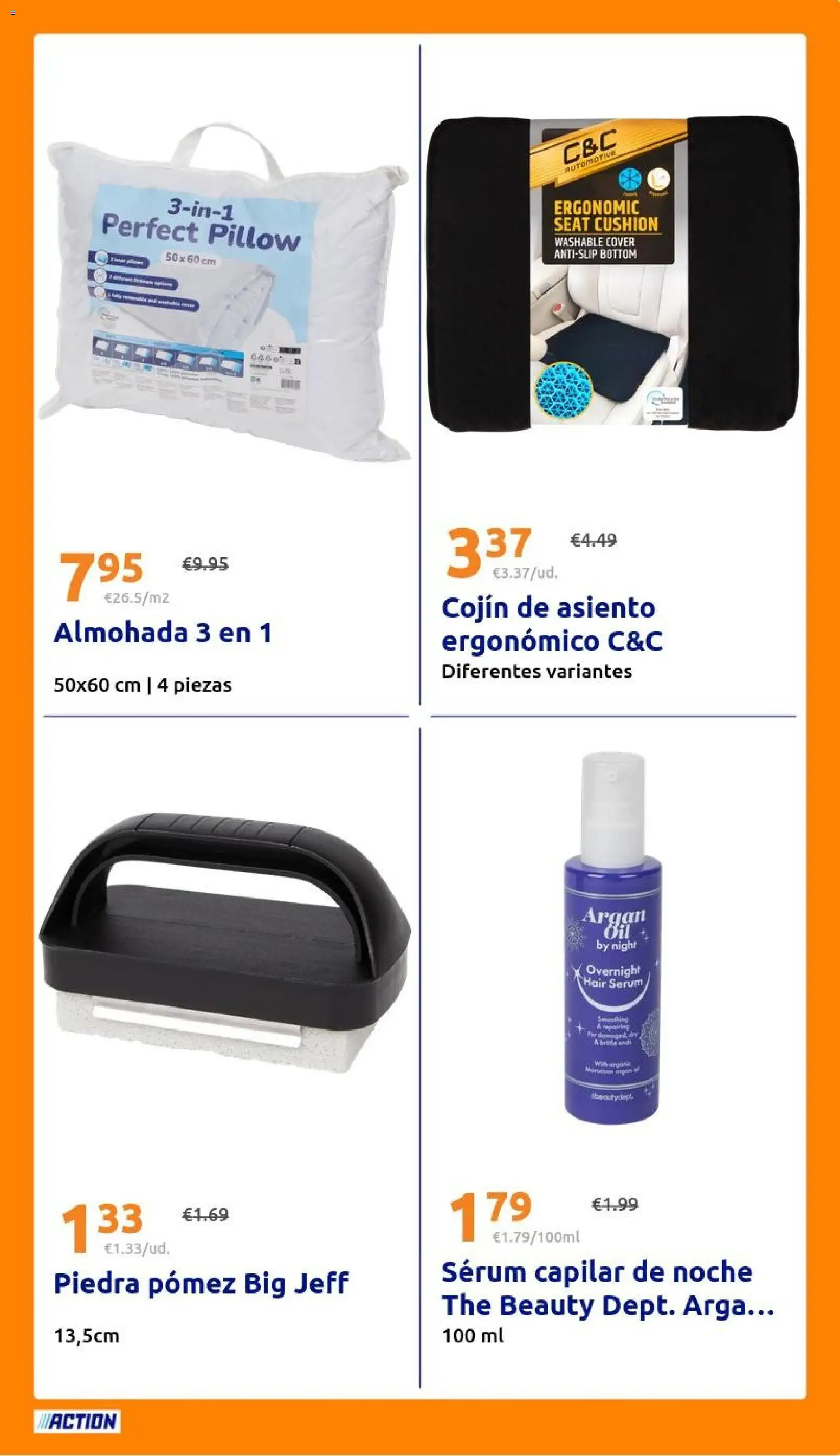 Action folleto │ válido desde el 15.04.2026 | Página: 25 | Productos: Sérum, Almohada, Cojín