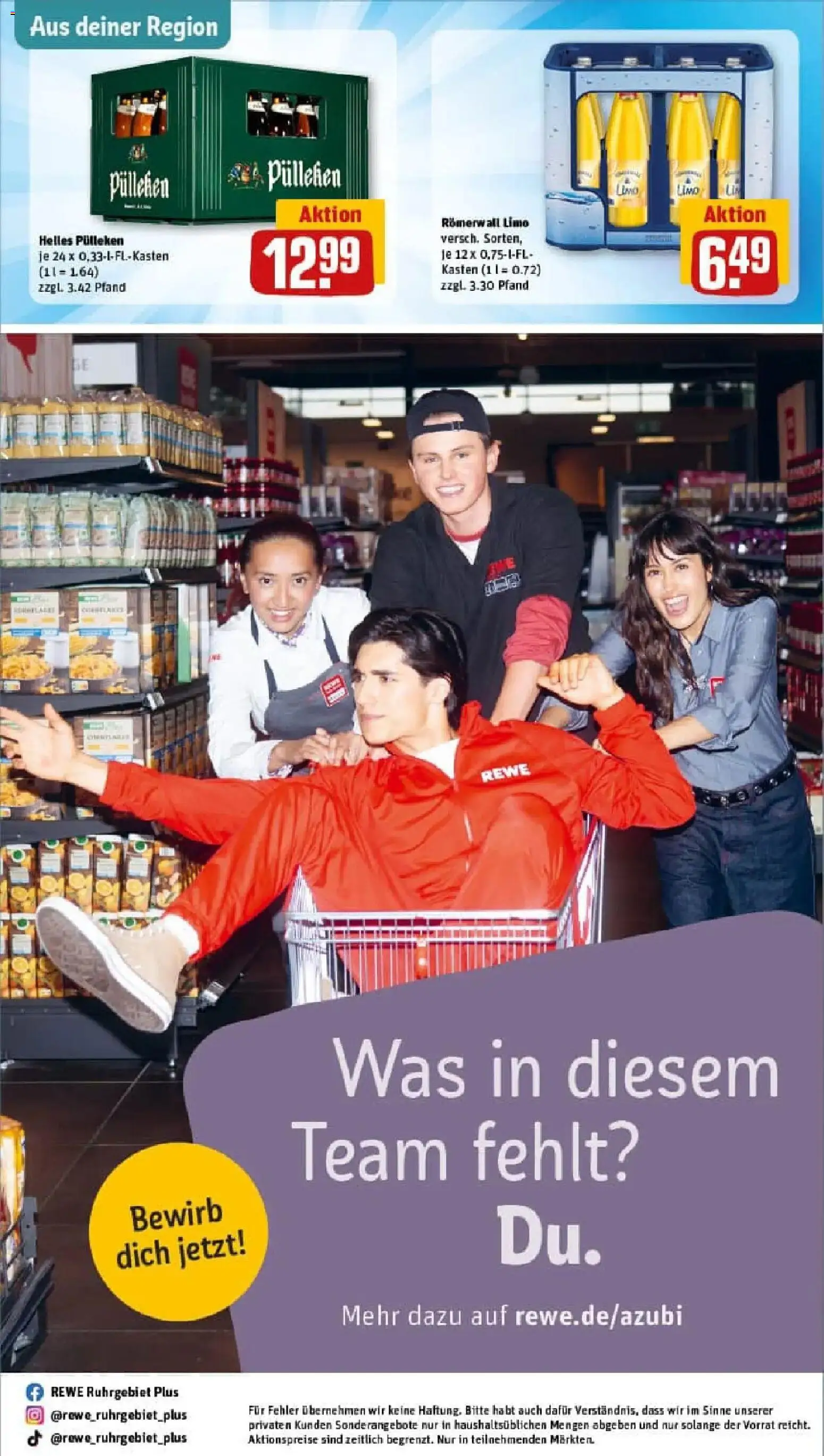 Rewe prospekt Dorsten	 – gültig ab 10.11.2025 | Seite: 31 | Produkte: Helles pulleken