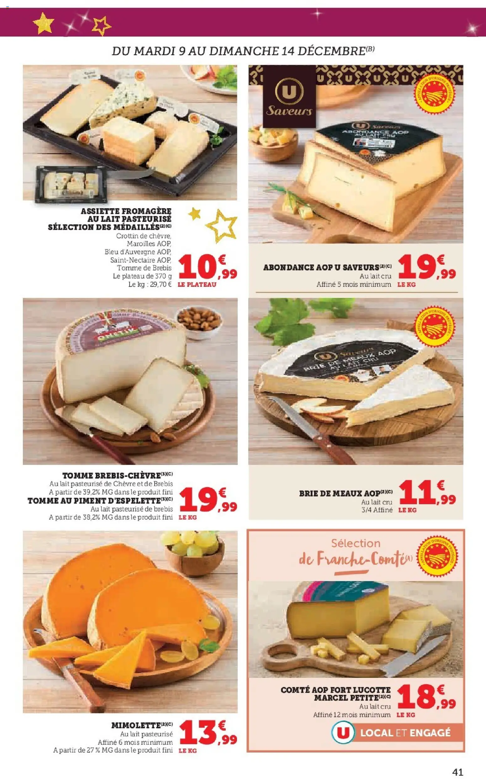 {H1} | Page: 41 | Produits: Marcel, Piment, Lait, Brie