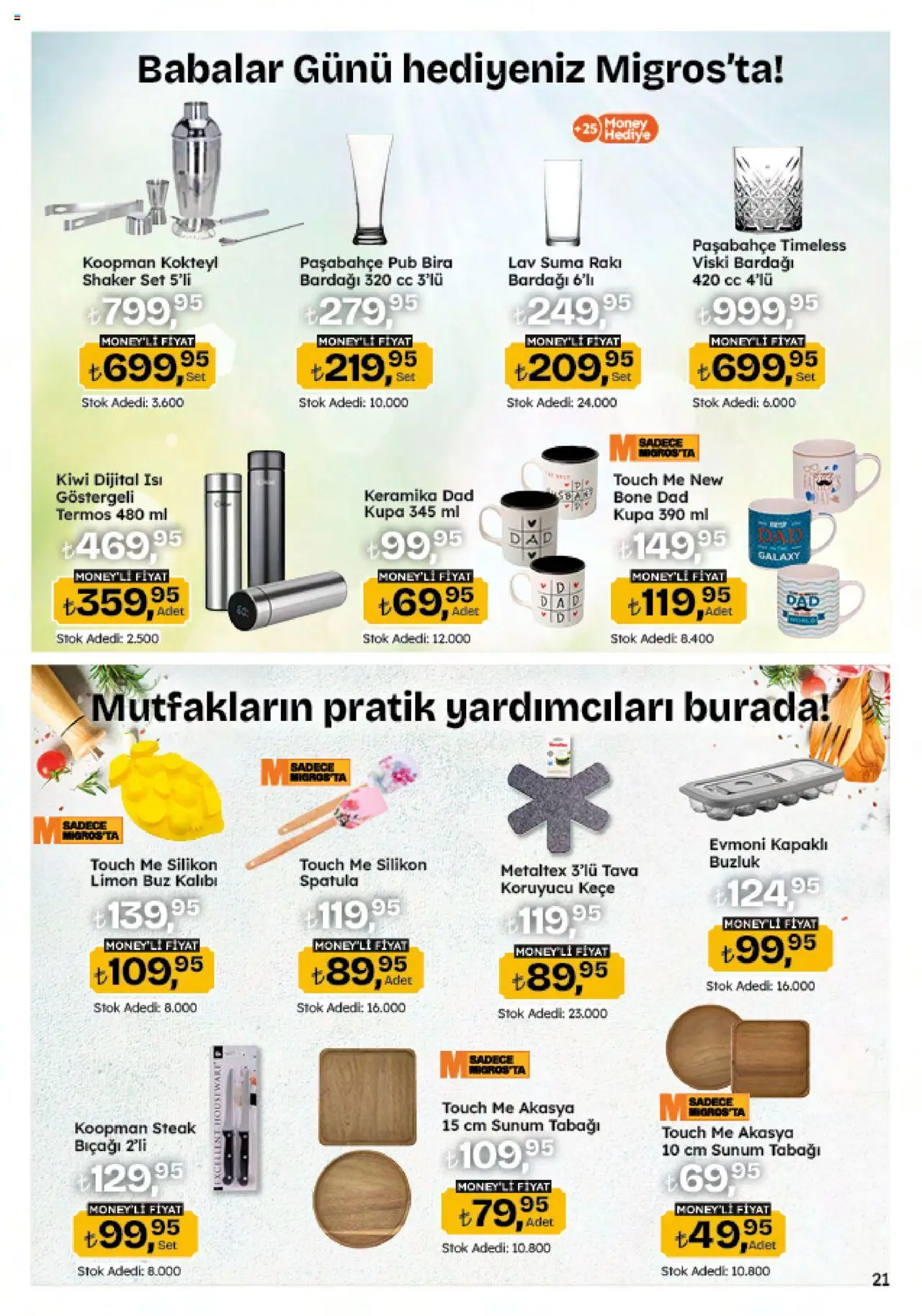 Migros Katalog - 5M Migroskop Dijital - 12.06.2025 tarihinden itibaren geçerlidir | Sayfa: 135 | Ürünler: Bira, Spatula, Limon, Termos